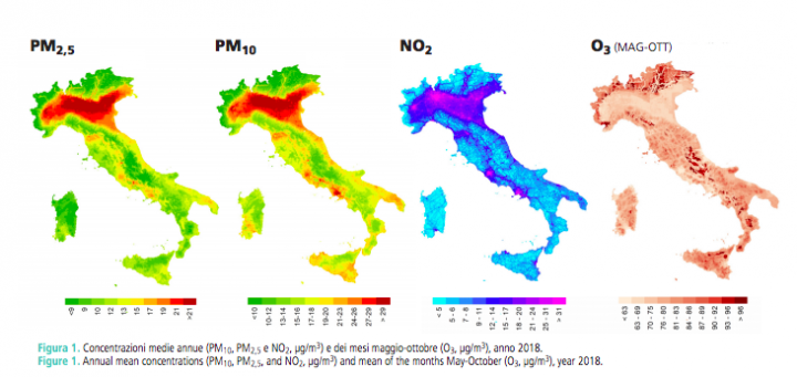 Inquinamento Atmosferico in Italia: chi lo monitora e come, link